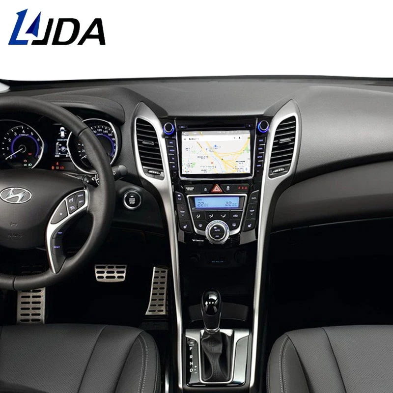 ljda android 10 0 car dvd player for hyundai i30 elantra gt 2012 2013 2014 2015 2016 2 din car radio gps stereo multimedia audio free global shipping