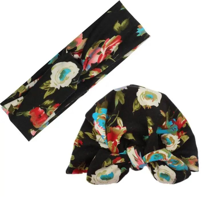 headband Hat4 Платье для мамы и дочки Женские аксессуары для волос 2 шт./компл. бантом Красочные эластичная повязка на голову для девочек, повязка на голову, одежда для родителей и ребенка семейный подарок - Цвет: headband Hat4