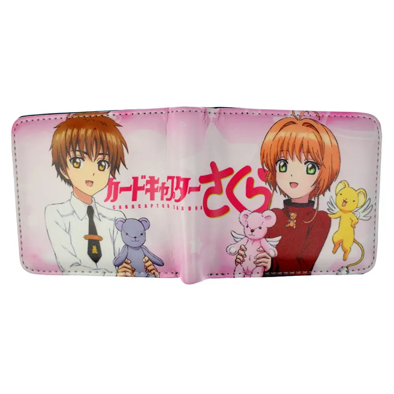 Кошельки из искусственной кожи аниме Сейлор Мун/Himouto Umaru Chan/Cardcaptor Sakura короткий кошелек с карманом для монет