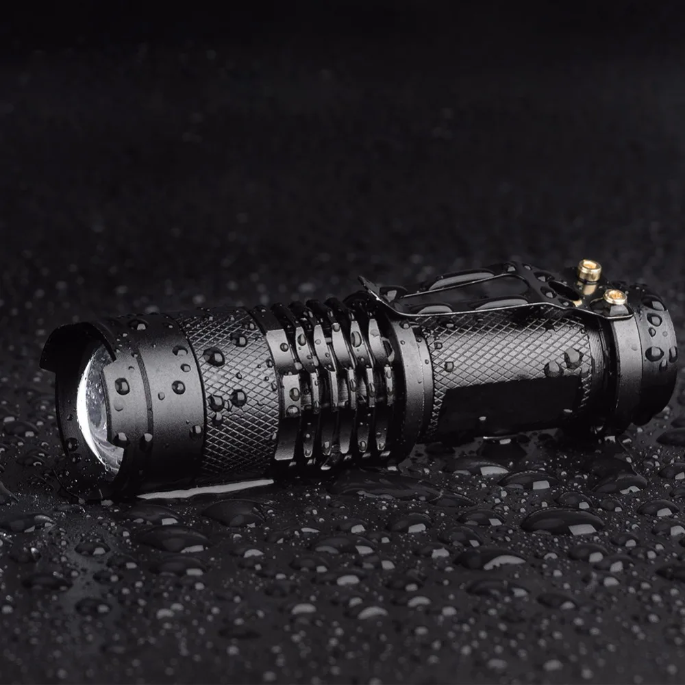 Водонепроницаемый светодиодный мини фонарик с фокусировкой 7 Вт 14500 лм|linterna