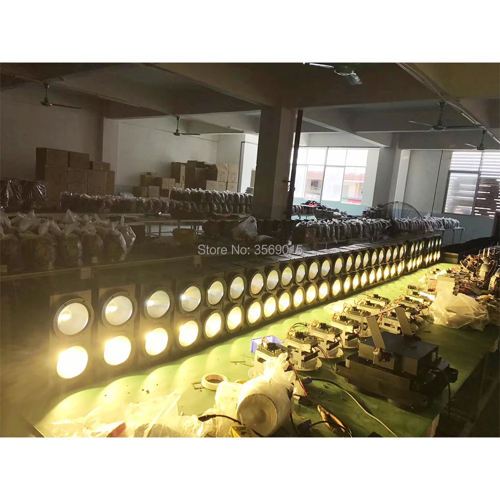 4 шт./лот 100 Вт LED Par Can/теплый белый 2в1 2X100w COB Par/LED dmx сценический свет dj|Эффект
