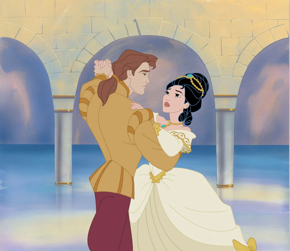 7x5ft Pocahontas Princess Dance Imperial Palcce пользовательский фон для фотостудии винил 220 см x 150 |
