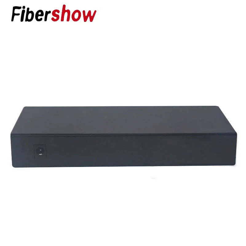 Переключатель питания по сети Ethernet 8 Порты RJ45 2 Uplink коммутатор для