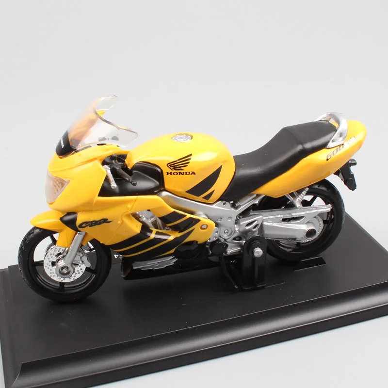1:18 Масштаб Мини Maisto Honda CBR 600F4 600F Hurricane sportbikes литой мотоцикл реплики Игрушечная модель велосипеда 2000 для коллекции