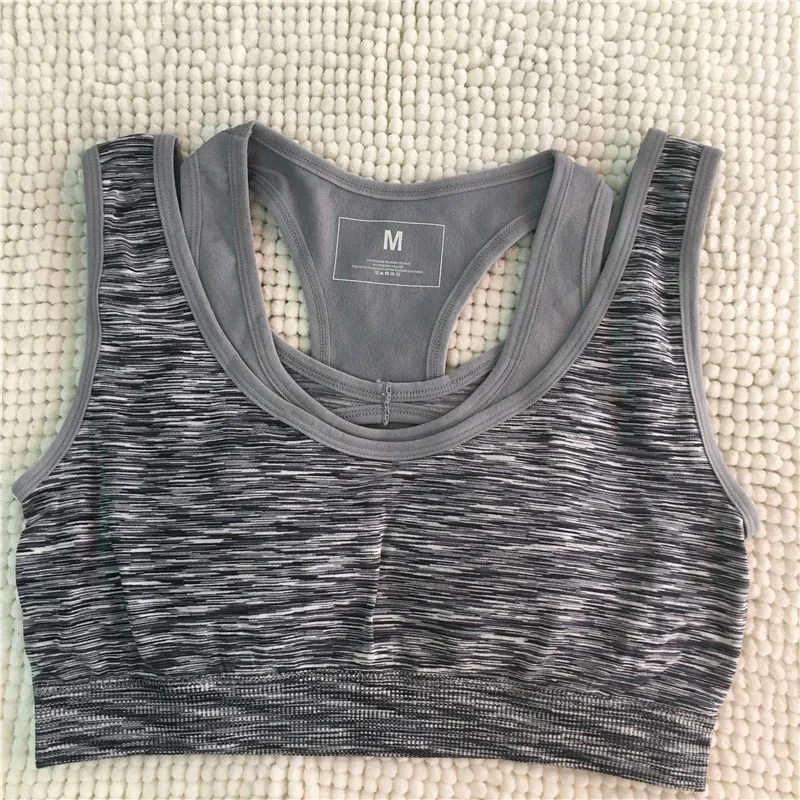 Pack of 20 Athletic Lady Fitness Bra Wholesale Shockproof Yoga High Strength Running Women Workout Stretch Tank Top Vest | Женская