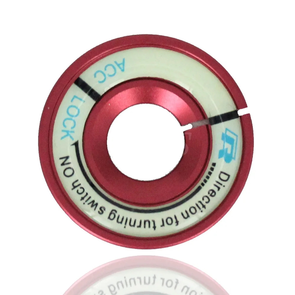 Светящийся Переключатель зажигания для автомобиля покрытие из сплава