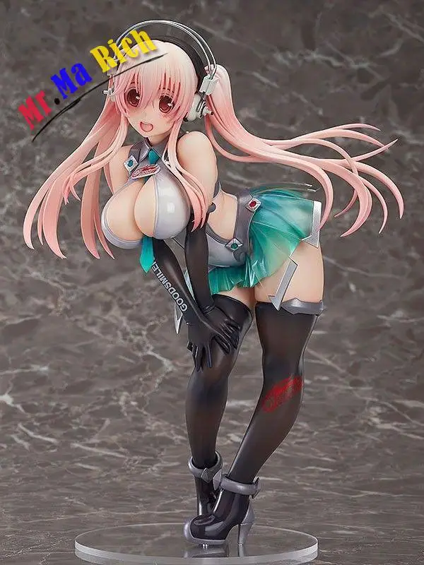 Хит! Аниме SoniAni Super Sonico Racing Ver. 1/7 полный ПВХ Рисунок 22 см|pvc figure|super sonicofigure hot |