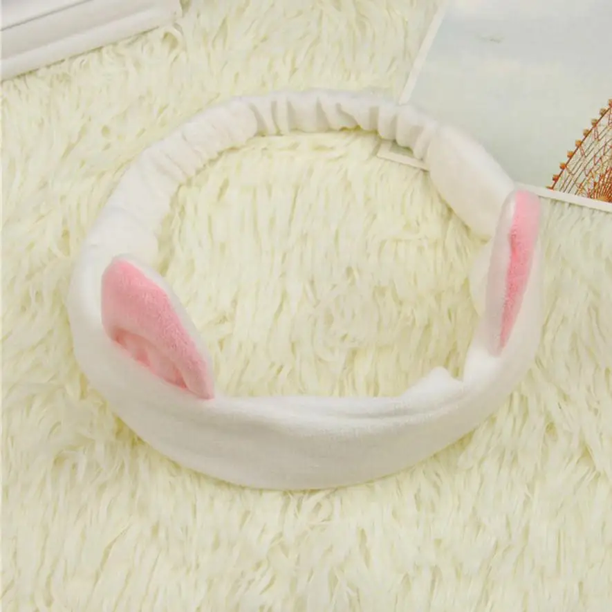 Милая повязка для волос в стиле Харадзюку с кошачьими ушками милая Etti Прямая