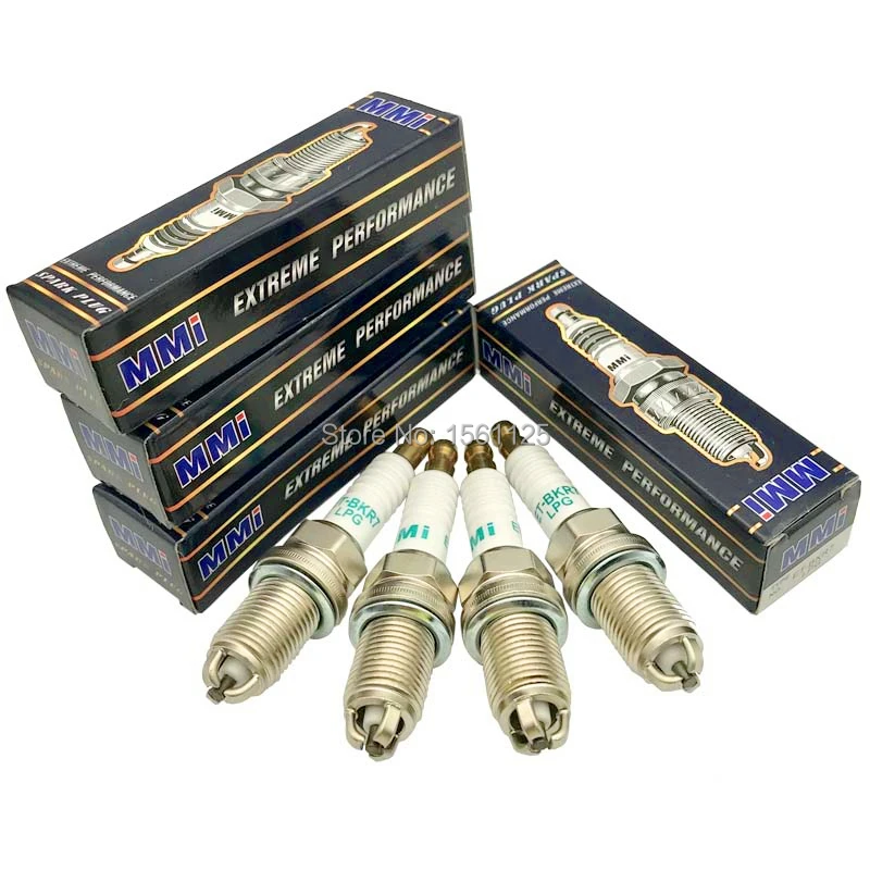 Сжиженного газа СПГ Свеча зажигания ET-BKR7-LPG 10 шт./лот для IK20 IK20TT VK20 BKR6EIX PFR7B-D BKR7EIX BKR-GAS LPG1 bujia IFR7F-4D BKUR6ET-10