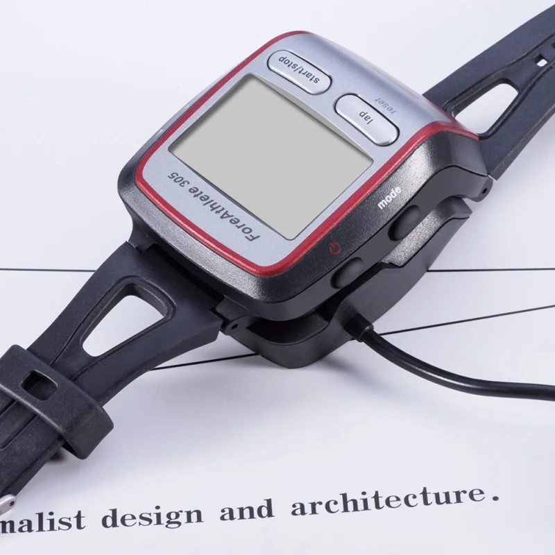 Профессиональный для Garmin Forerunner 205 305 сменный usb-кабель зарядки шнур зажим провода