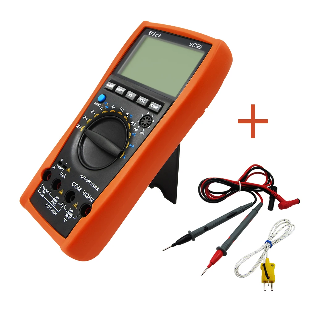 1 комплект VC99 3 6/7 Авто Диапазон Цифровой мультиметр есть сумка лучше FLUKE 17B +|fluke