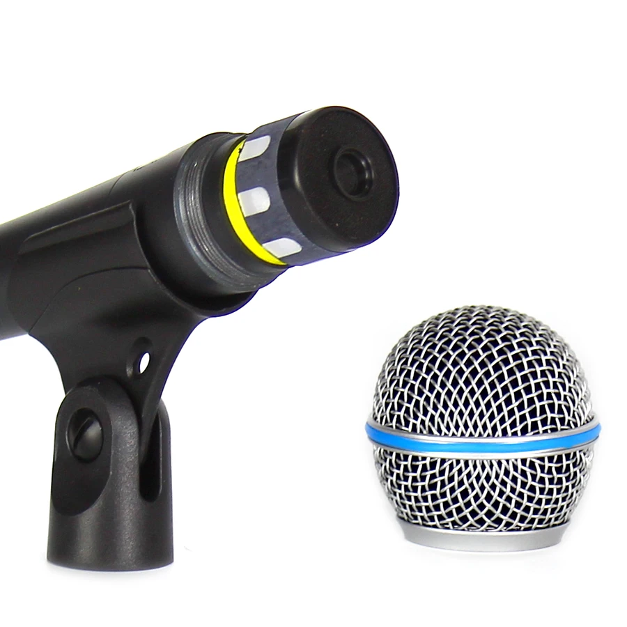 Профессиональный Проводной динамический микрофон BETA 58A с подставкой и 3 метровым