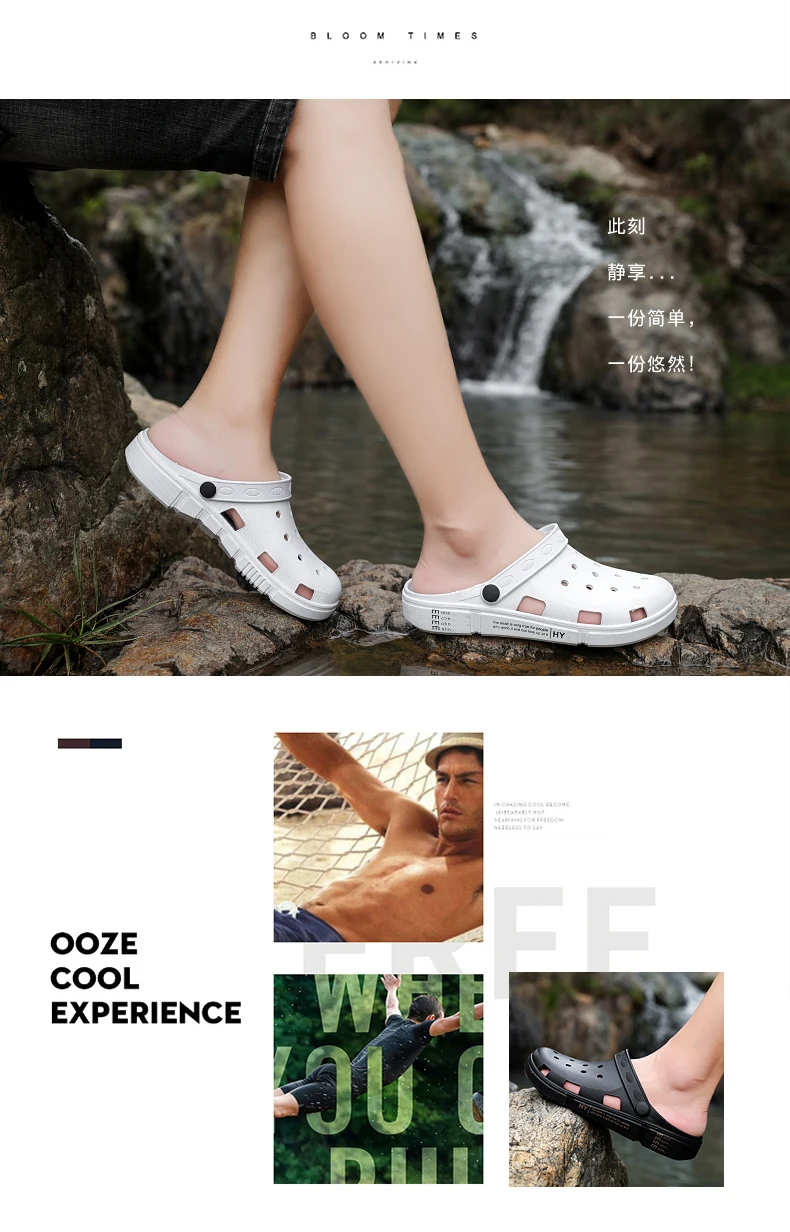 Chaussons Homme/летние мужские тапочки из искусственной кожи; пляжные сланцы; мужские домашние тапочки с перекрестными ремешками; мужские тапочки; мужские вьетнамки; обувь с отверстиями