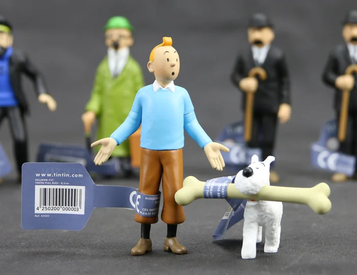 6 шт. Приключения Тинтина Дюпон дюпруд Профессиональный Пикник Herge Les Aventures de Tintin et