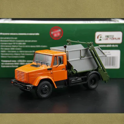 02 1/43 советская русская грузовик игрушечные модели машин коллекция автомобилей сплав литье металла игрушки для взрослых - Цвет: 02
