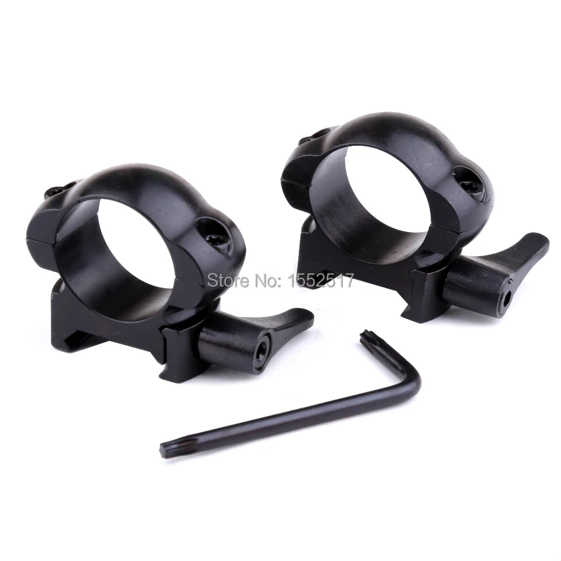 Крепление для винтовки стальное крепление ткача 1 дюйм низкопрофильное матовое