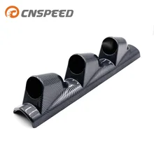 CNSPEED 52 мм Универсальный 3 отверстия левый руль авто столб карбоновое волокно тройной Калибр держатель Калибр Pod авто автомобиль YC100558