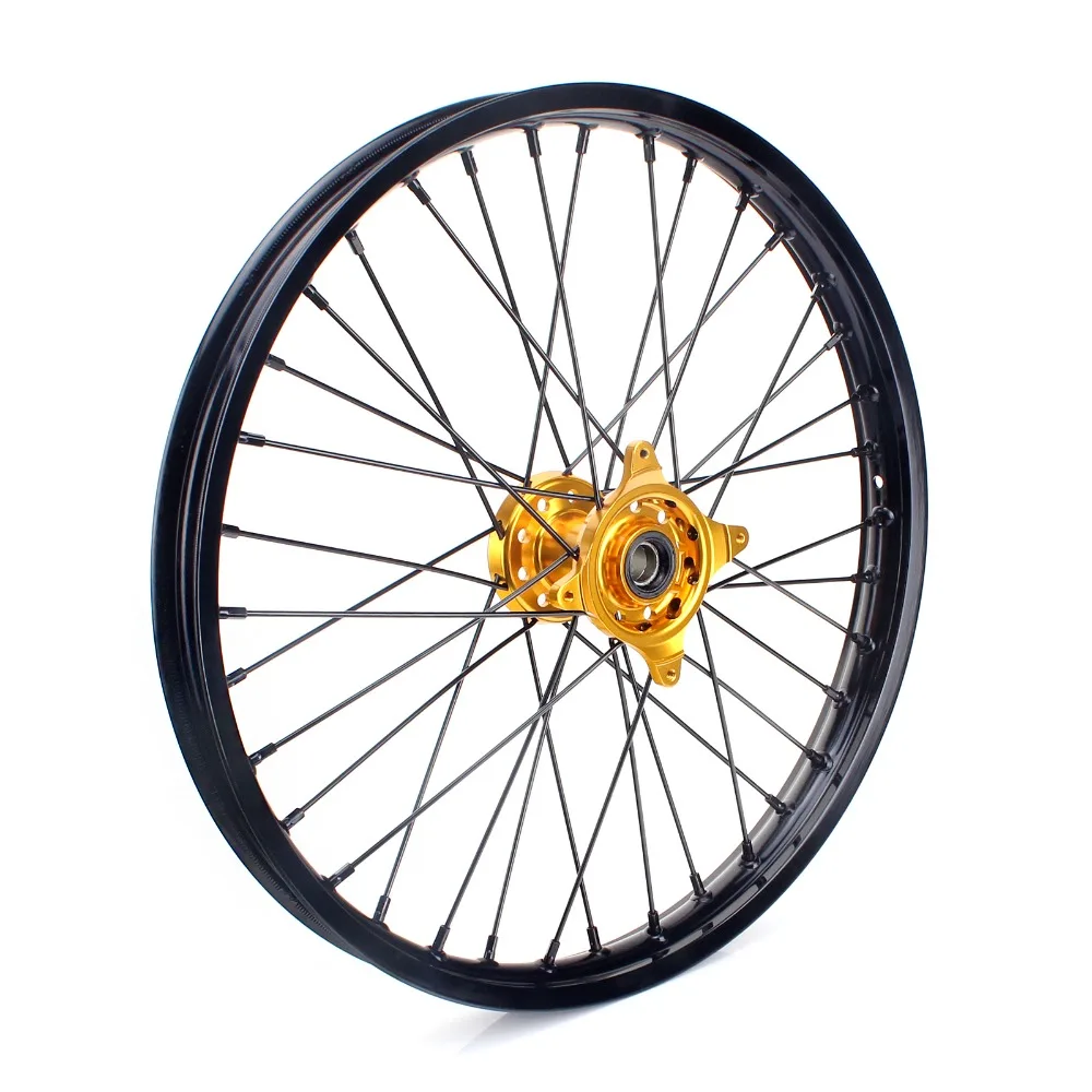 Передние и задние диски BIKINGBOY 21*1 6 18*2 15 MX полные ступицы 36 спиц для SUZUKI RMZ 250 RMZ250 07 08 09