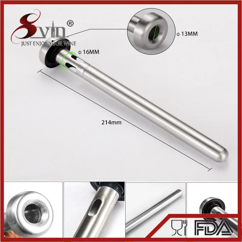 Svin 2pcs Instant Stainless Steel Beer Chiller Sticker for Promotion Gift Enfriador De Cerveza Cubo Cooler Para Cerveja Bottle | Дом и сад