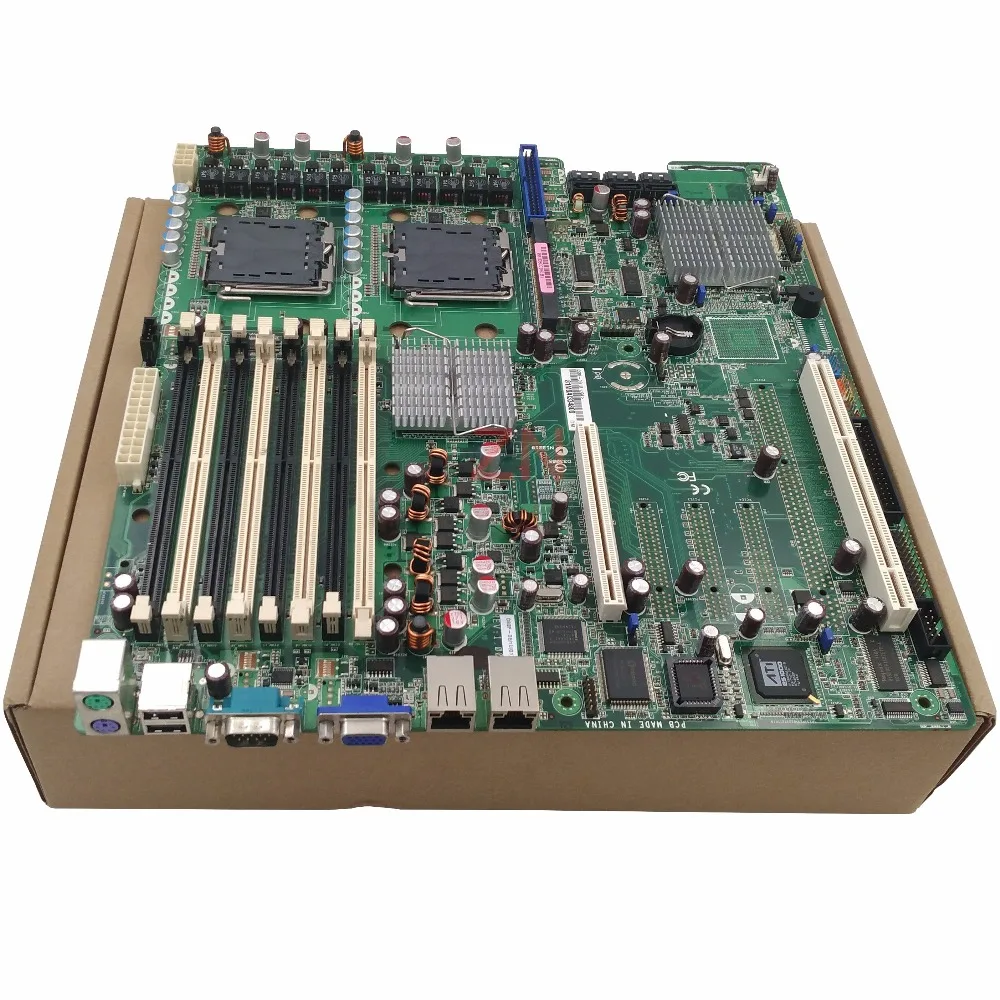 Оригинальный новый сервер материнская плата для Asus DSBF DE Socket 771 5000/5100 Процессор