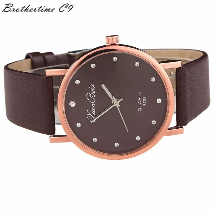 Montres Femmes часы с бриллиантовым браслетом женские модные наручные часы из искусственной кожи мужские кварцевые часы женские часы Relogio Feminino