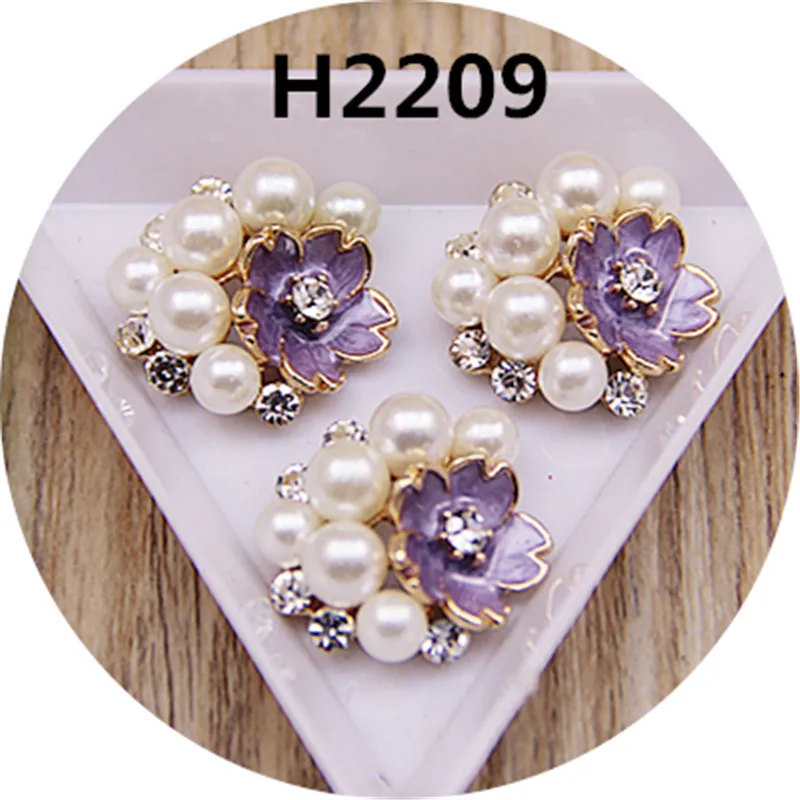 Набор из 5 штук Модные Бриллианты имитация камня корона пуговица сделай сам