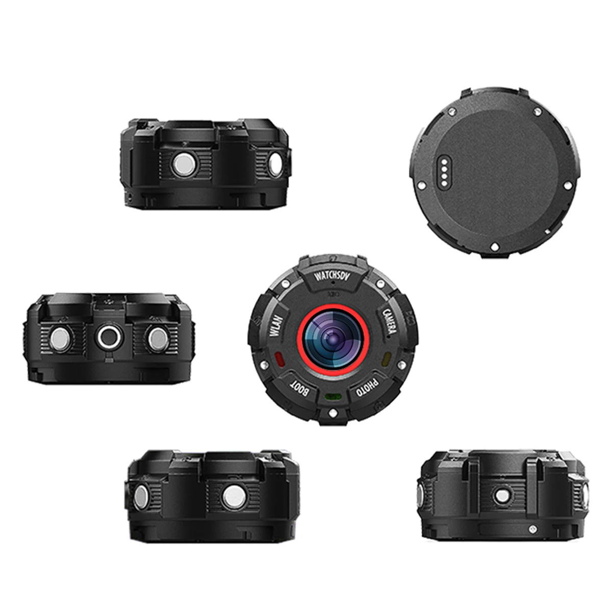 

ZGPAX Diving Sports Camera S222 Baby Monitor Smart Watch Wifi Surveillance Camera 900mAh IP68 Waterproof 1080p Wearable Camera