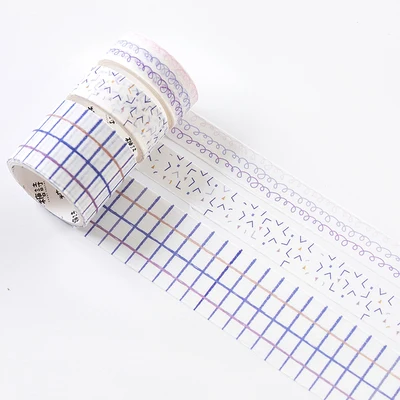 JIANWU 3 шт./компл. милый набор декоративного скотча васи DIY Форест фрукты цветок, растение, свадебная брошь, декор малярный скотч магазина канцелярских принадлежностей пуля аксессуары для журналов - Цвет: qing bai zhi nian