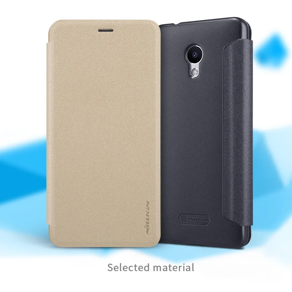 Nillkin для meizu m5s чехол 5.2 дюймов NILLKIN Искра PU кожа флип пластика задняя крышка