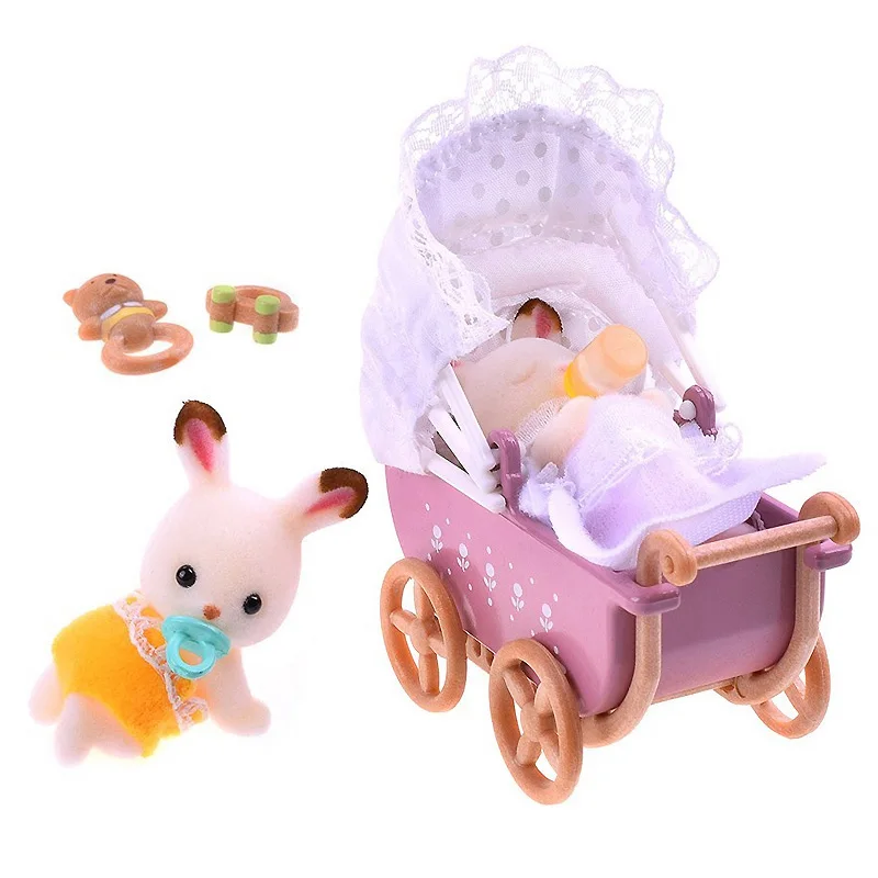 Sylvanian Families пушистые аксессуары для кукольного домика в виде животного шоколадный