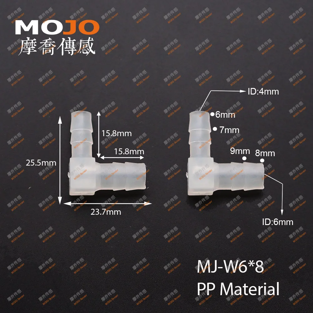 

2020 Free shipping MJ-W6X8 Elbow reducing water fitting elbow pipe connectors 100 pieces