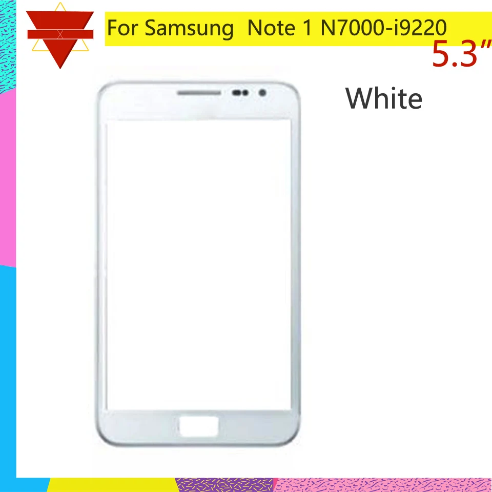 Новый сенсорный экран для Samsung Galaxy Note 1 N7000 i9220 NOTE II 2 N7100 черный передний внешний