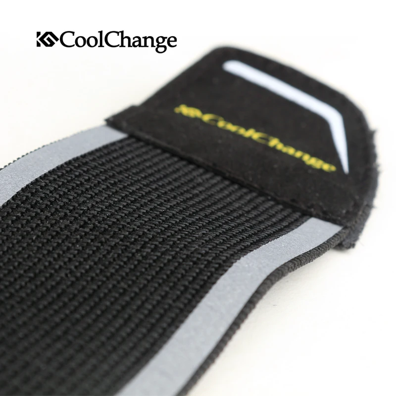 CoolChange Светоотражающие ремни безопасности для езды на велосипеде с одной ножкой, светоотражающие ремни безопасности для езды на велосипеде
