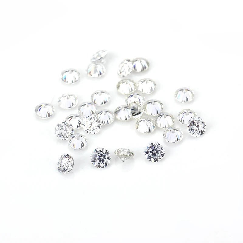 1 шт./упаковка детский Круглый Муассанит 2 мм | Украшения и аксессуары
