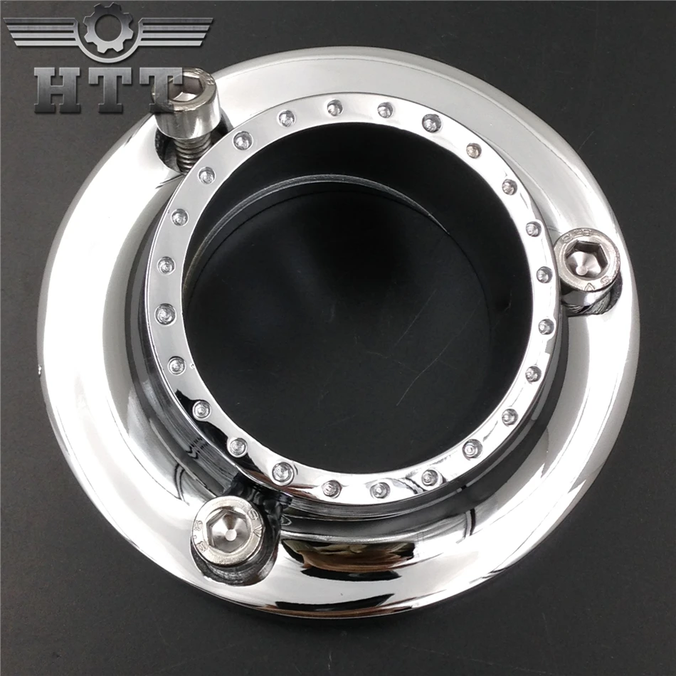 Aftermarket БЕСПЛАТНАЯ ДОСТАВКА запчасти для мотоцикла хромированный глушитель