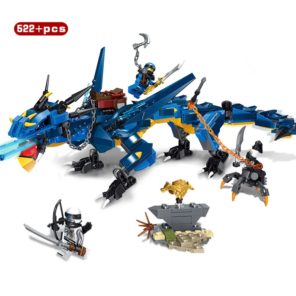 Legoings ABS строительные блоки детские развивающие Legoed Рыцари дракона