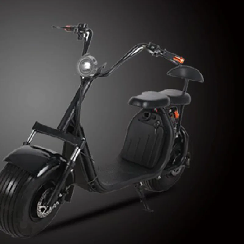 Электрический мотоцикл 60V20A 1500 Вт экологический литий-ионный аккумулятор Двойной