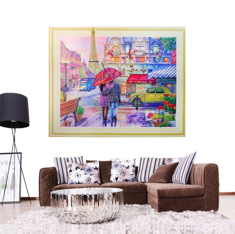 GLymg специальная форма алмазная вышивка павлин Алмазная картина персонаж