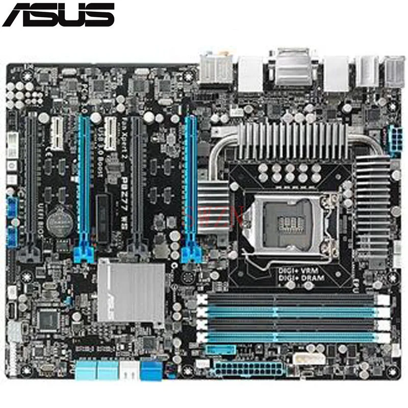 Оригинальный использовать сервер материнская плата для ASUS p8z77 WS Socket 1155 максимум 4