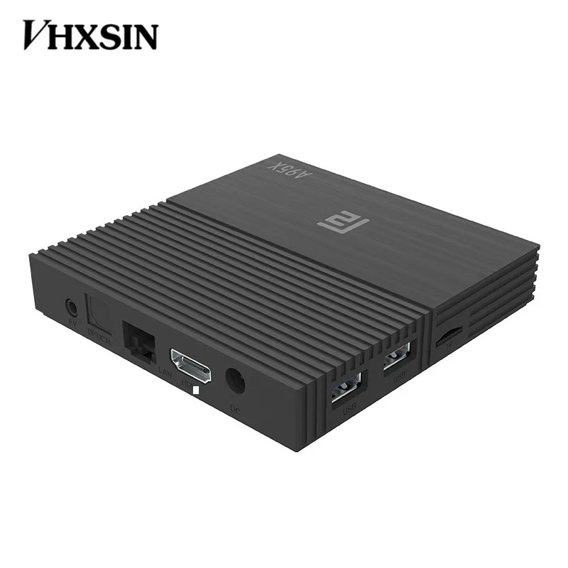 VHXSIN 20 шт./лот A95X F2 Android 9 0 медиаплеер 4K Поддержка 2 4G Φ двухдиапазонный WIFI RJ45 LAN USB 3 tv