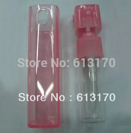 Бесплатная доставка 10 мл Стекло бутылочка с распылителем для духов мини