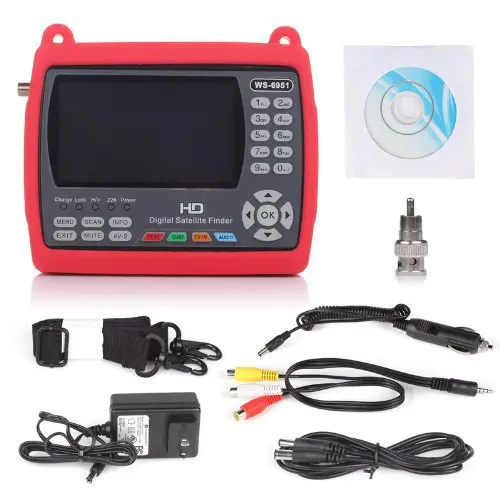 Satlink WS 6951 DVB S/S2 HD спутниковый Finder с MPEG 2/MPEG 4|hd satellite finder|satellite findersatlink ws-6951 |
