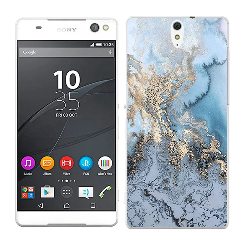 Чехол для sony Xperia C5 Ultra Dual E5533 E5553 с рисунком пейзажа, силиконовый чехол для Xperia C5, 6,0 дюйма, чехлы для телефонов