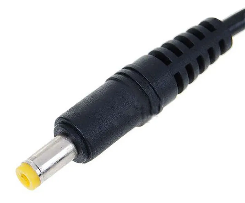 Черный США штекер Тонкий адаптер переменного тока зарядное устройство Шнур