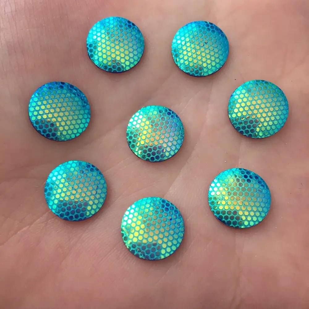 Новый DIY 80 шт 12 мм AB смолы круглый горный хрусталь FlatBack скрапбук для телефона