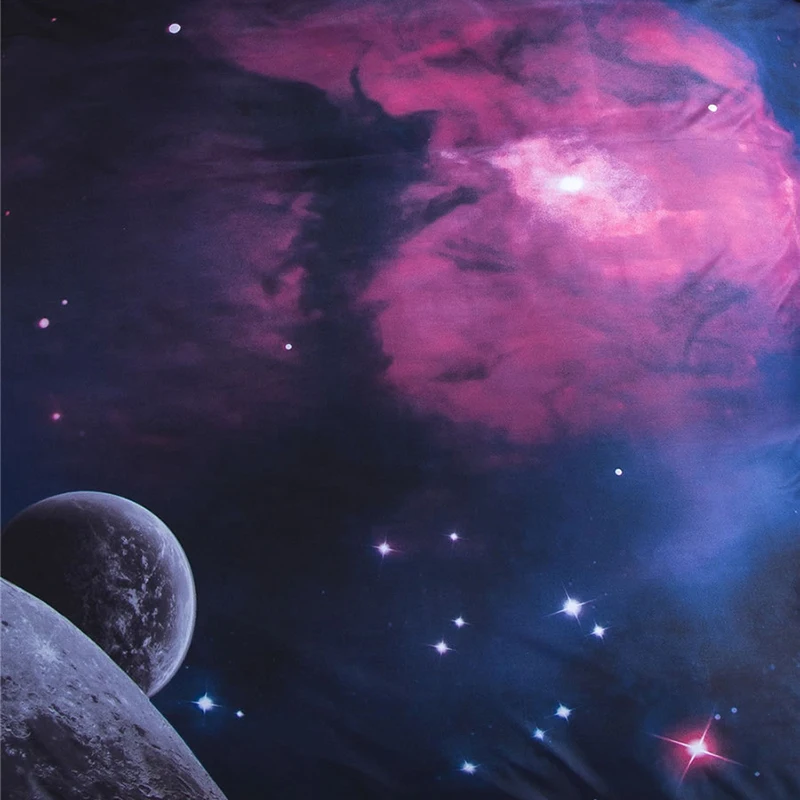 Alicelu 3D Galaxy Постельное бельё Вселенной космической тематике четырех частей