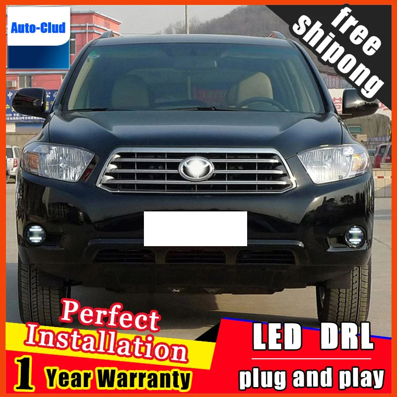 Автомобильный Стайлинг светодиодный туман светильник для toyota RAV4 2009-2012