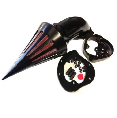 Мотоцикл черный шип воздухоочиститель наборы Впускной фильтр для Kawasaki Vulcan 1500 1600