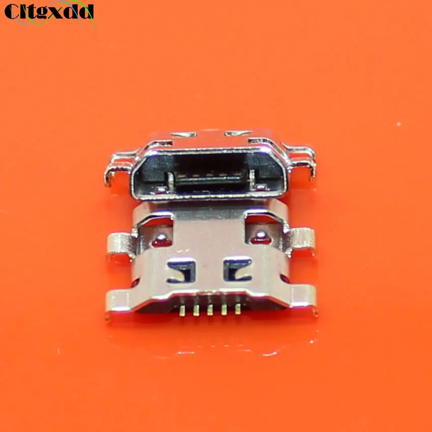10 шт. разъем Micro USB 5 контактный порт для зарядки Lenovo A708t S890 Alcatel 7040N Huawei G7