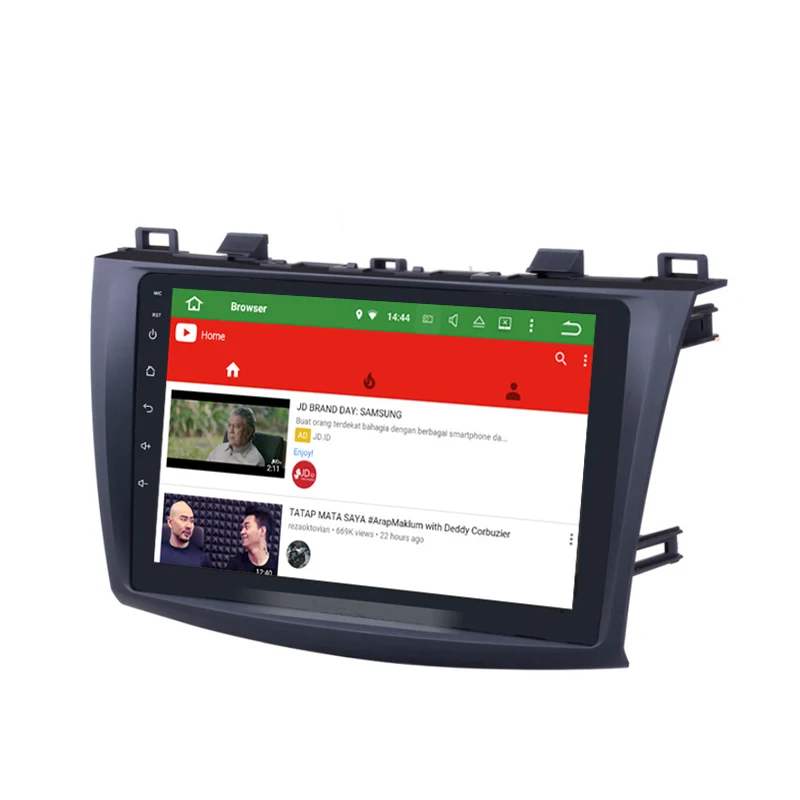 2G + 32G 4G SIM 2 Din Android 9 дюймов Автомобильный мультимедийный без dvd плеера gps для Mazda 3 2010